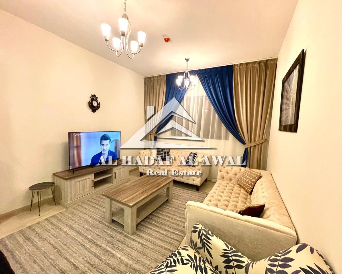 1BR Al Taawun 2Bath Parking