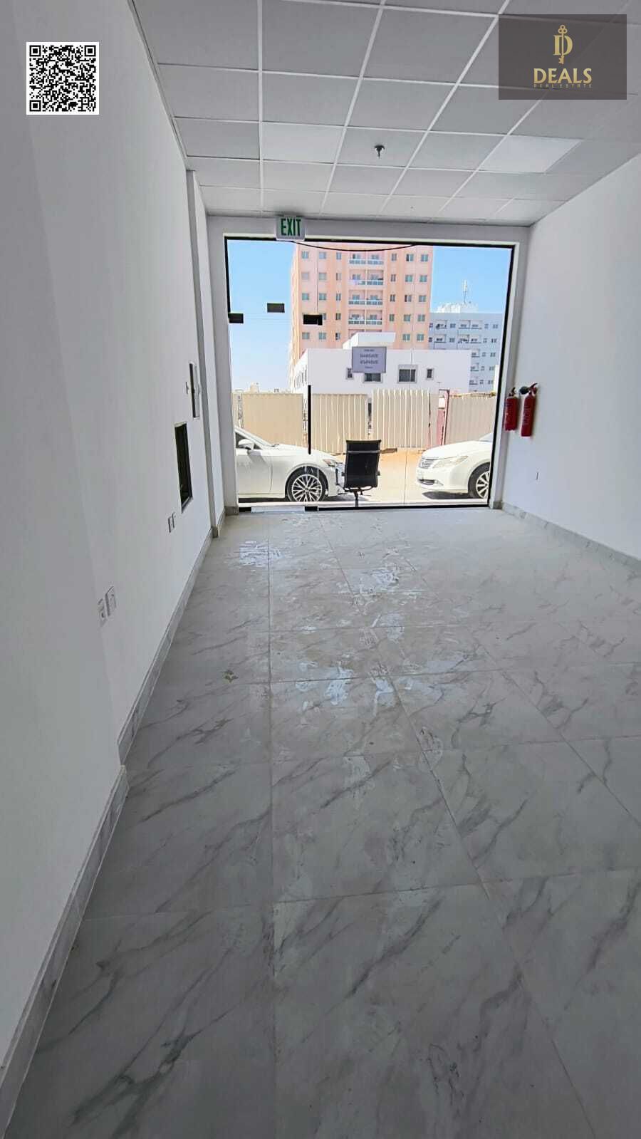 Shop for Rent Al Rawda | 312 Sqft | Front Parking | Serves Building Residents | Near Al Hamidiya Police | 25K