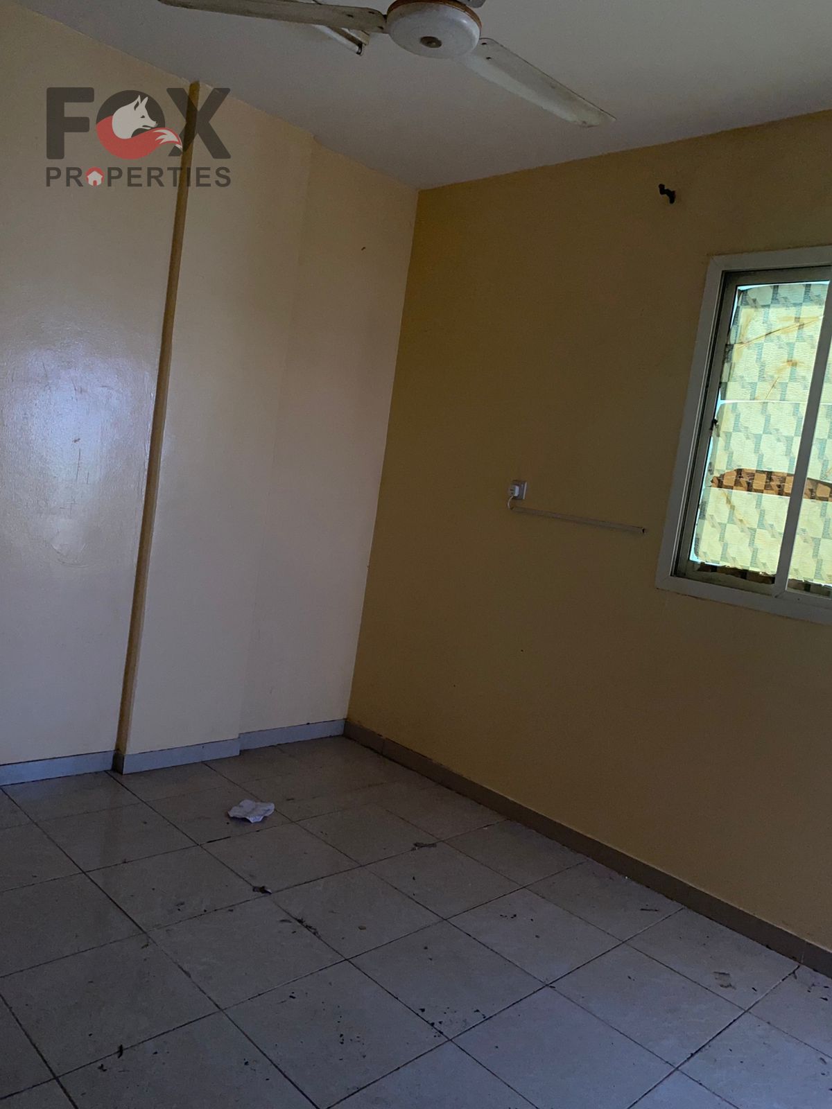 For annual rent: a two-bedroom apartment with a living room and two bathrooms in Rawda 1.