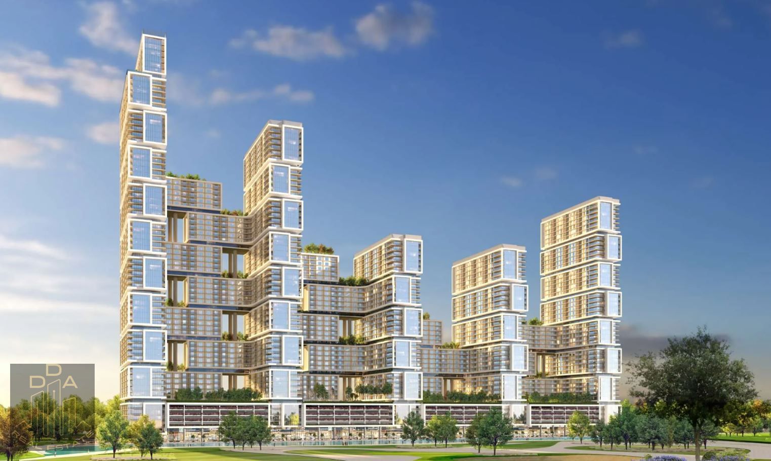 Luxury 1BR Sobha One | Golf & Waterfront Views