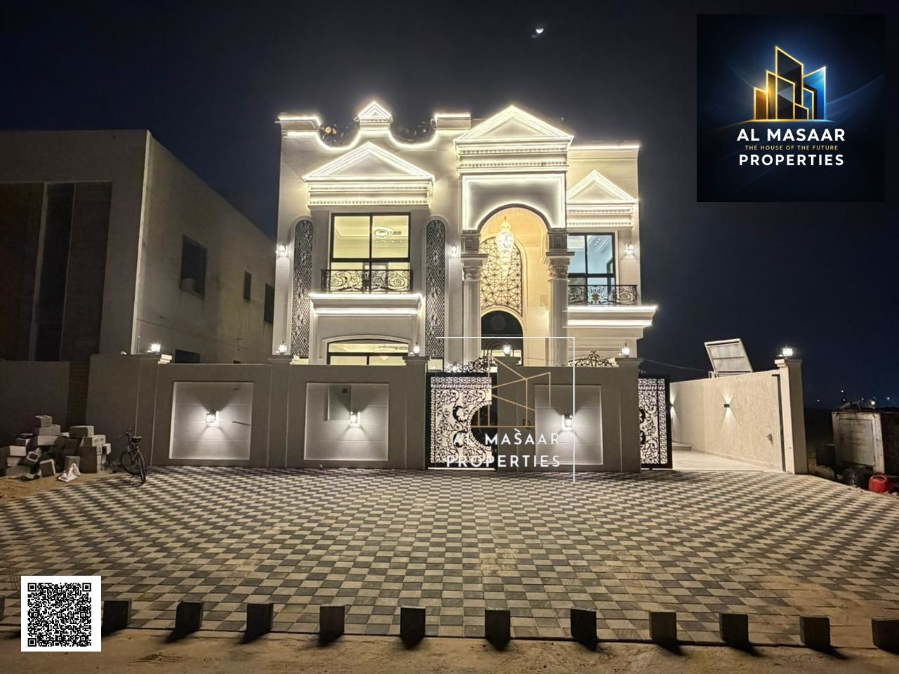 Classic Villa for Sale in Al Helio 2 – Including Central AC