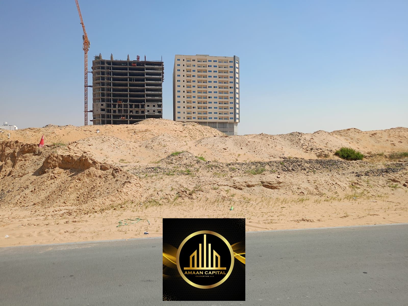 Residential/commercial land (G+6) for sale in Ajman