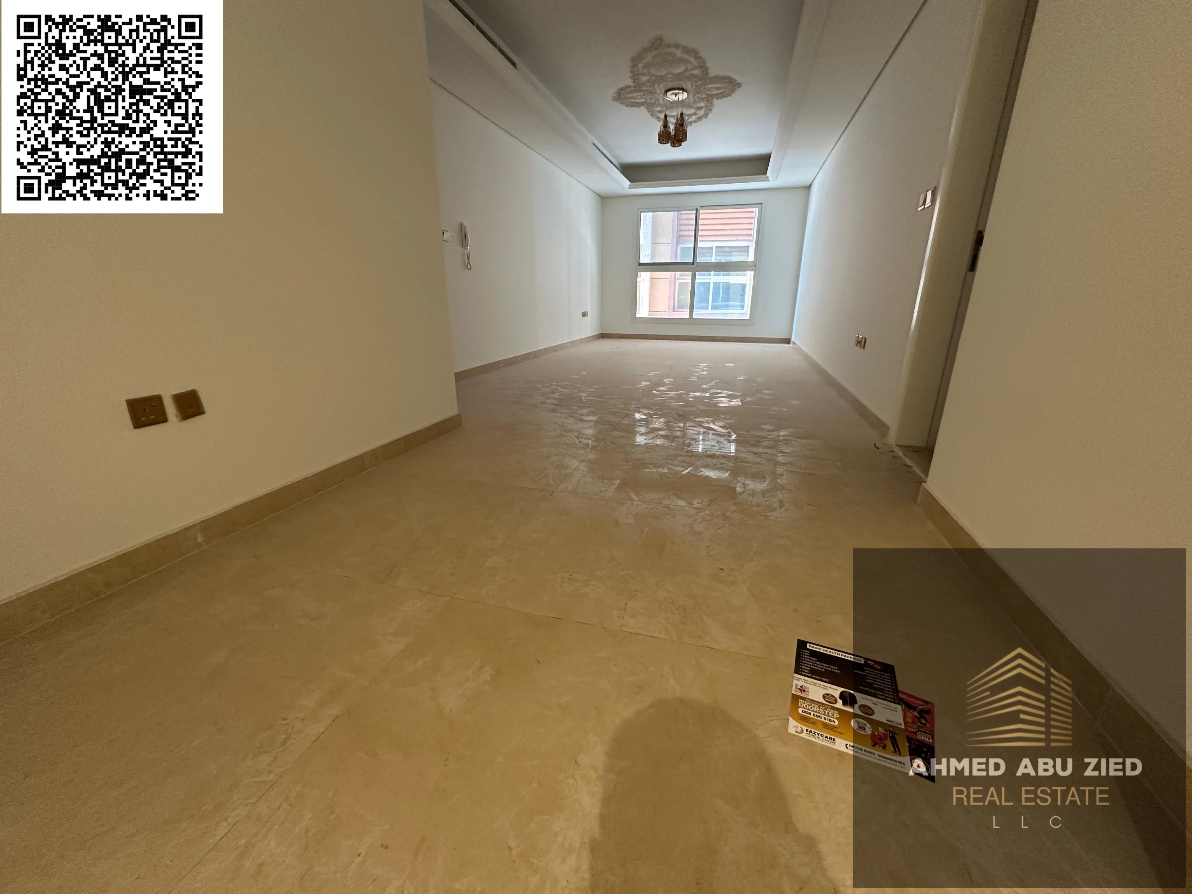 Luxury one-bedroom apartment for annual rent in Al Muwaihat 3 – First occupancy – One month free | Super deluxe finishing | Prime location | Easy acce