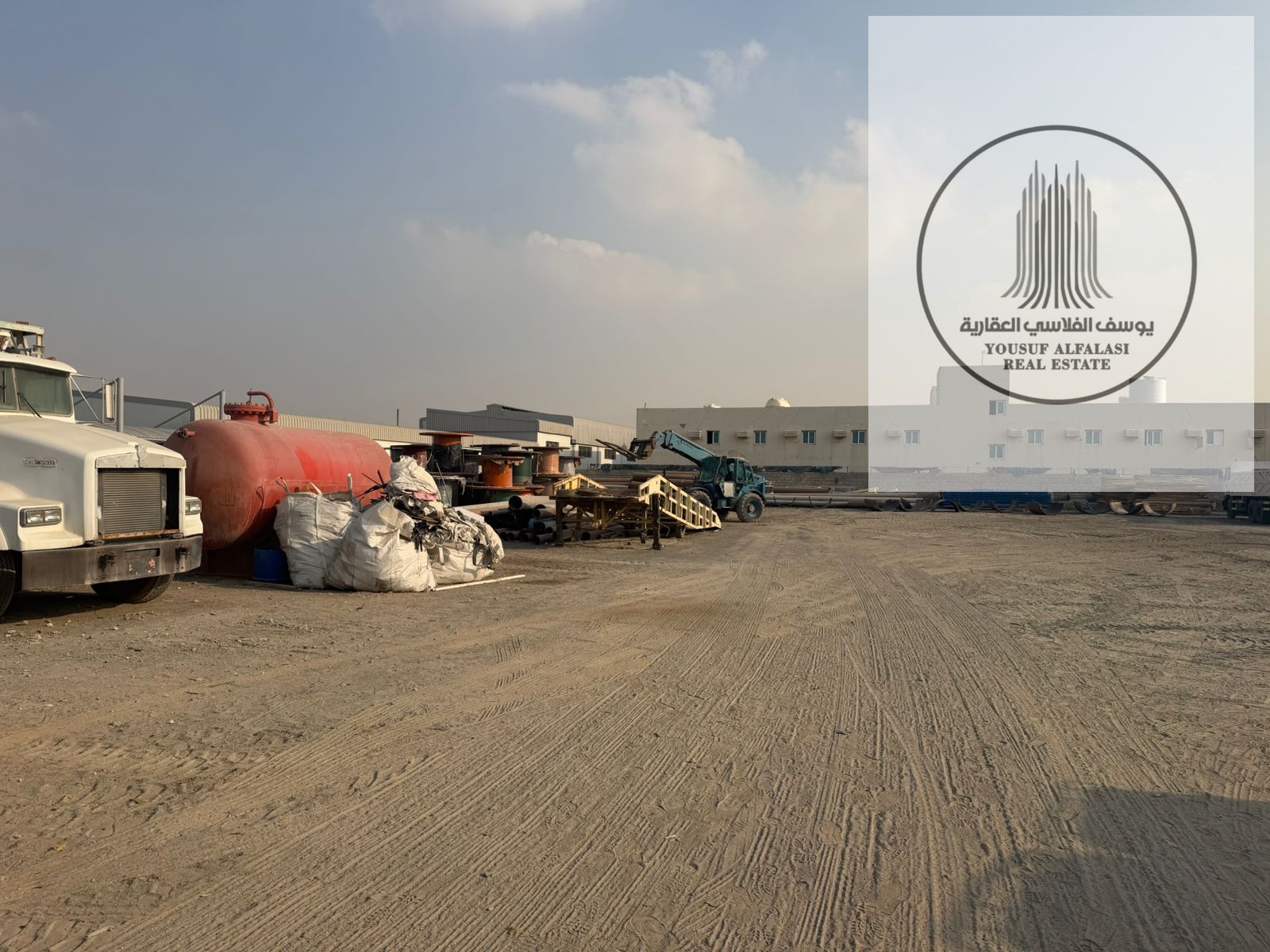 43500 Sq Ft Yard on Main Road Al Saja Industrial