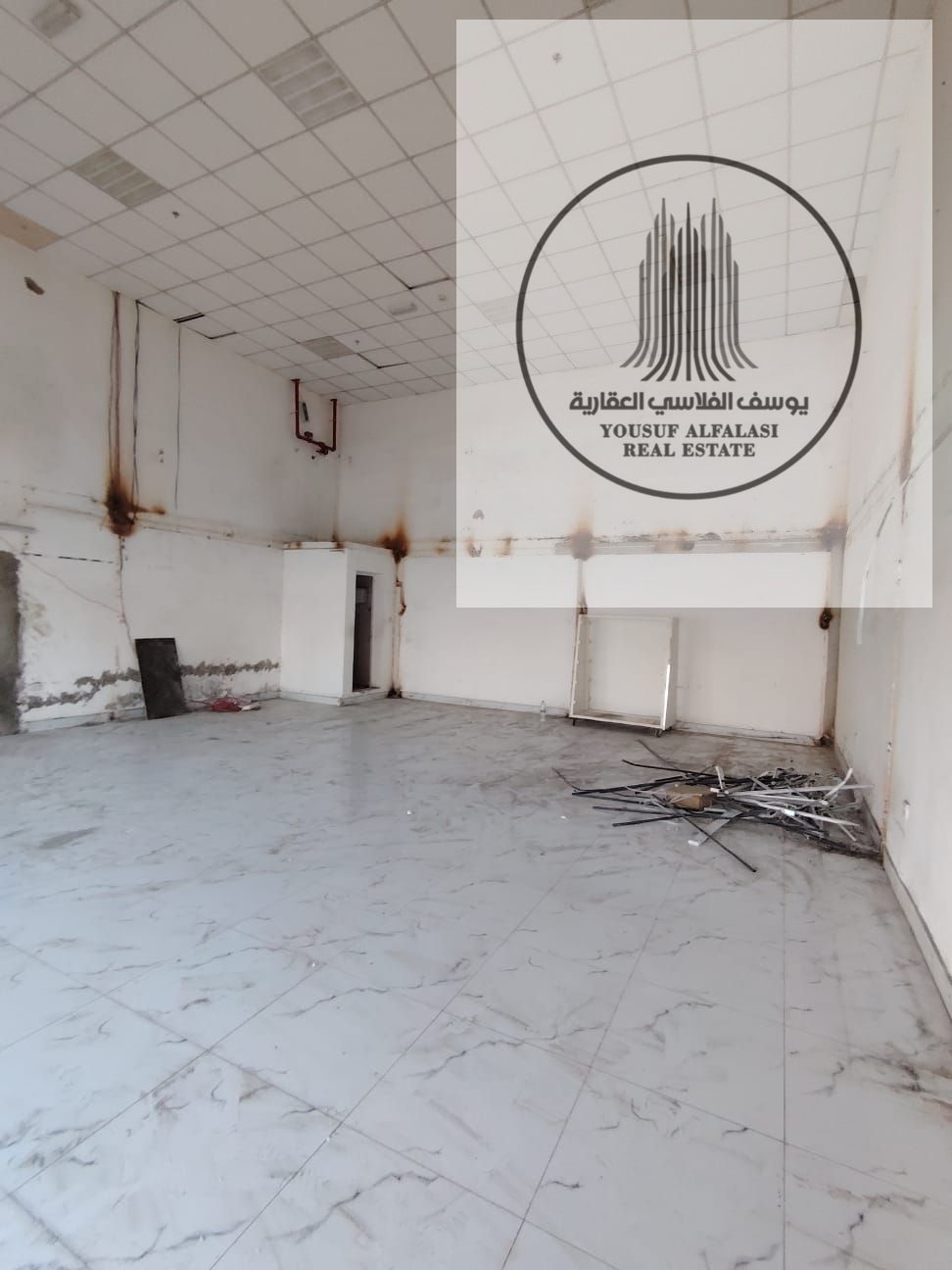 900 Sq Ft Shop on Main Road Ajman Industrial 6m Height