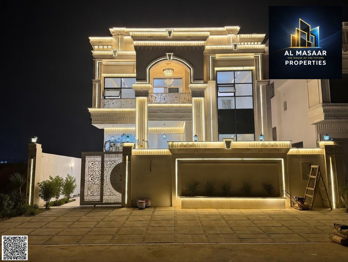 A fantastic opportunity to own a luxurious villa with a classic design, full stone facade, registration fees included, no maintenance fees, and freeho