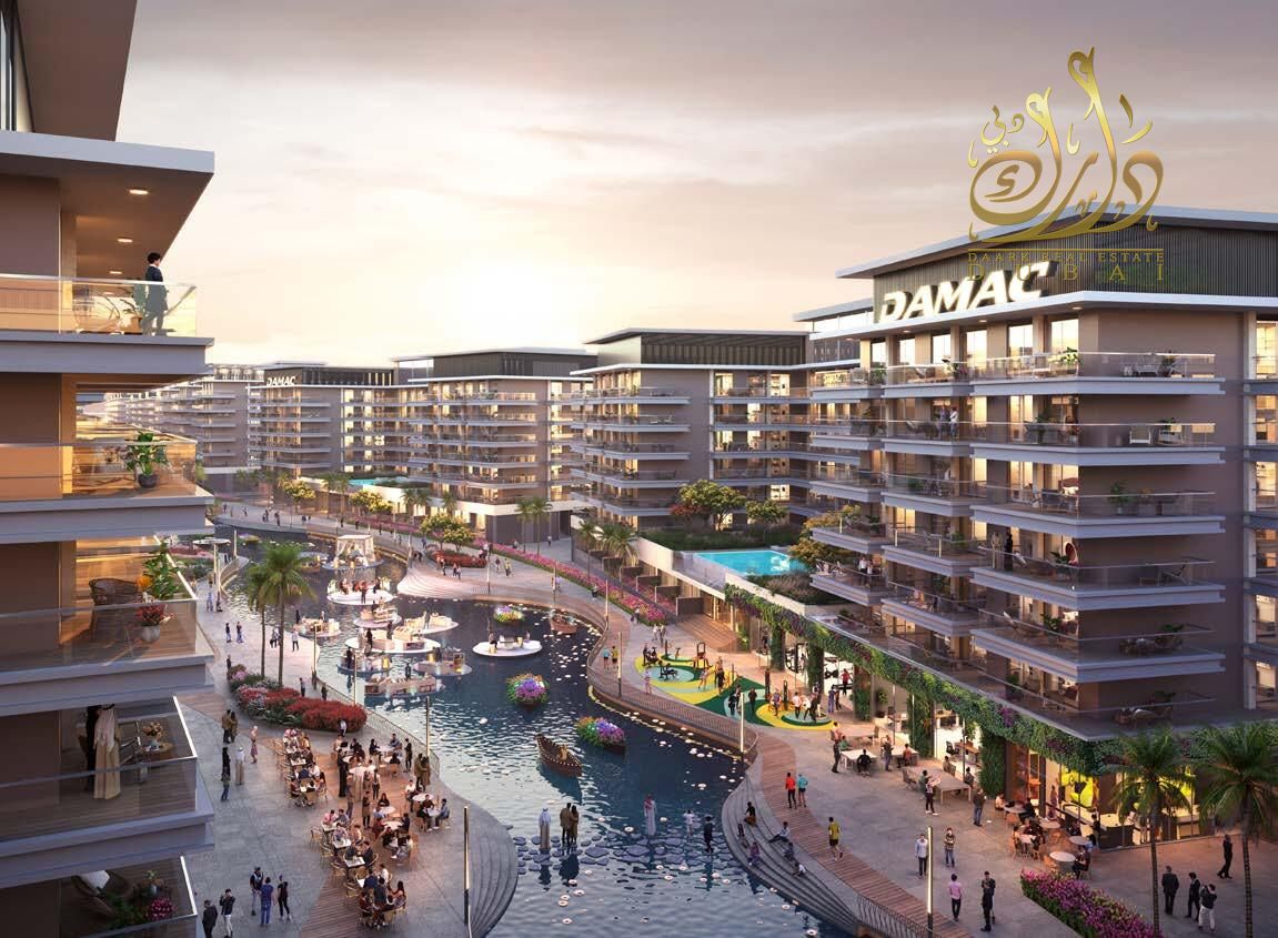 DAMAC'S RIVERSIDE-LIVING LAGOON-VIEW HIGH-FLOOR