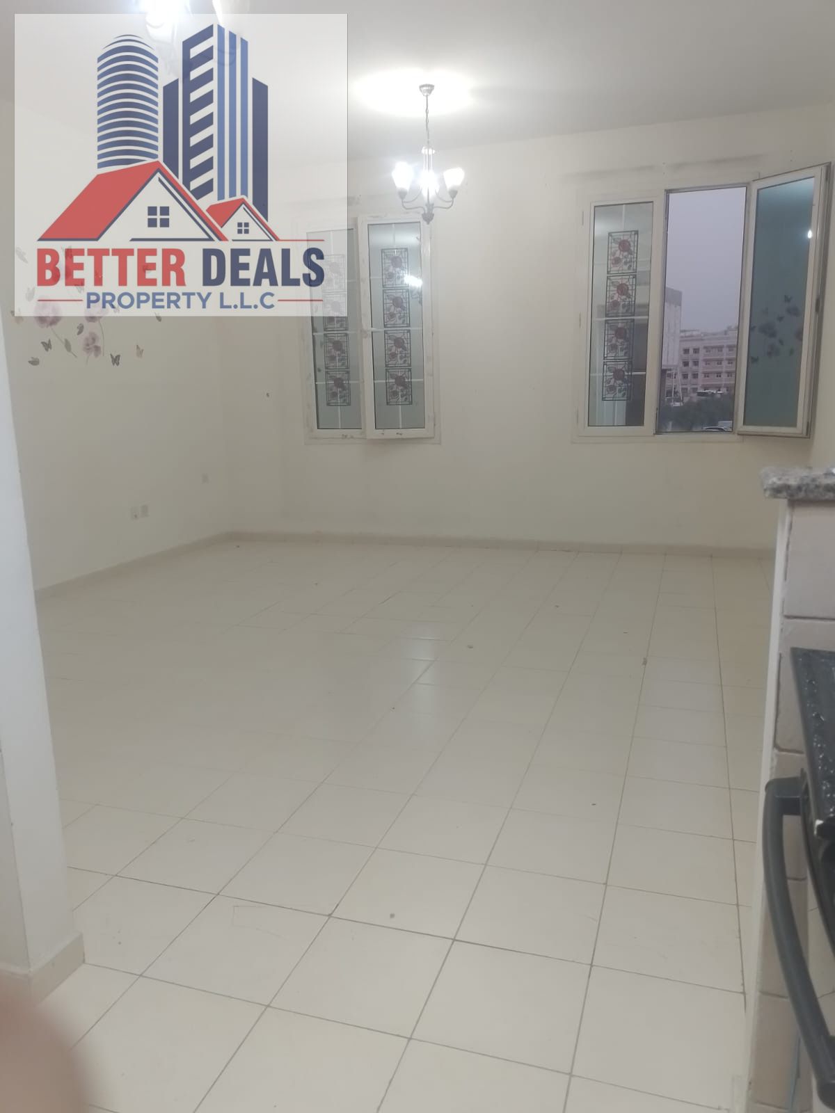 Ready to move studio apartment in Greece Cluster international City Dubai
