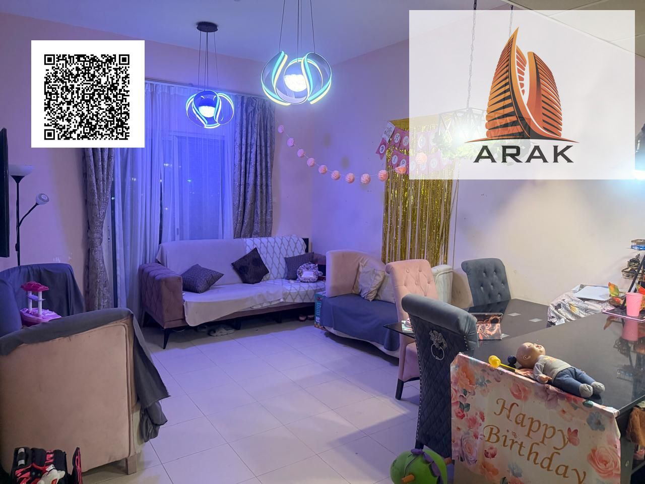 1BHK Apartment for Sale in City Tower – Ajman (Resale – Easy Installments) Type: 1 Bedroom Apartment 1 bedroom Living hall Balcony Open kitchen 2 bat