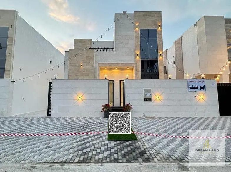 Direct from the owner, including all ownership fees: a villa in one of Ajman's most luxurious villas, custom-built and finished to a super deluxe stan