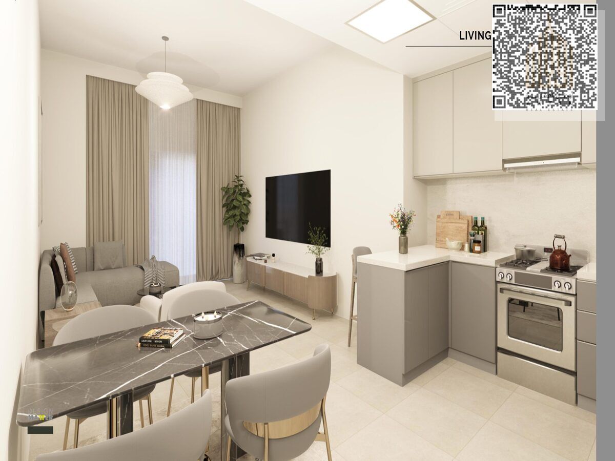 A prime investment opportunity in Al Zahia, Ajman Studio apartment for sale in installments in Kentia Building – 2nd Floor (Block D) in Al Zahia Tot