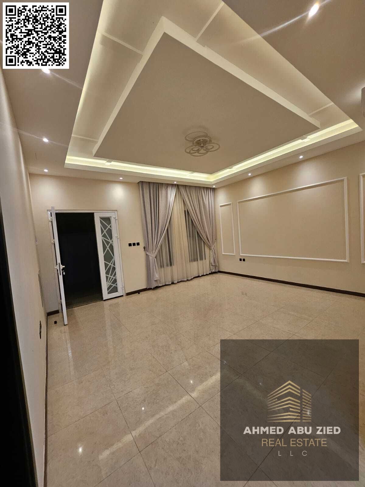 with elegant design and spacious layout, located in a prime area, perfect for large families seeking privacy and comfort, with easy access to Dubai