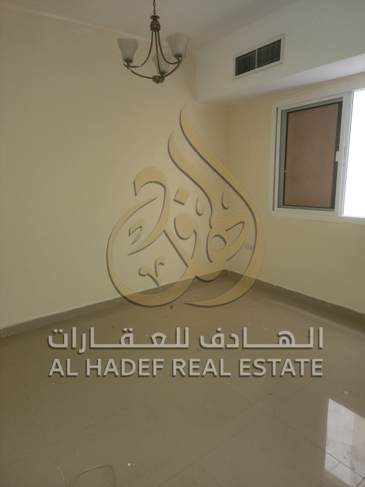 One bedroom and living room with balcony and central air conditioning in a prestigious location in Al Butina