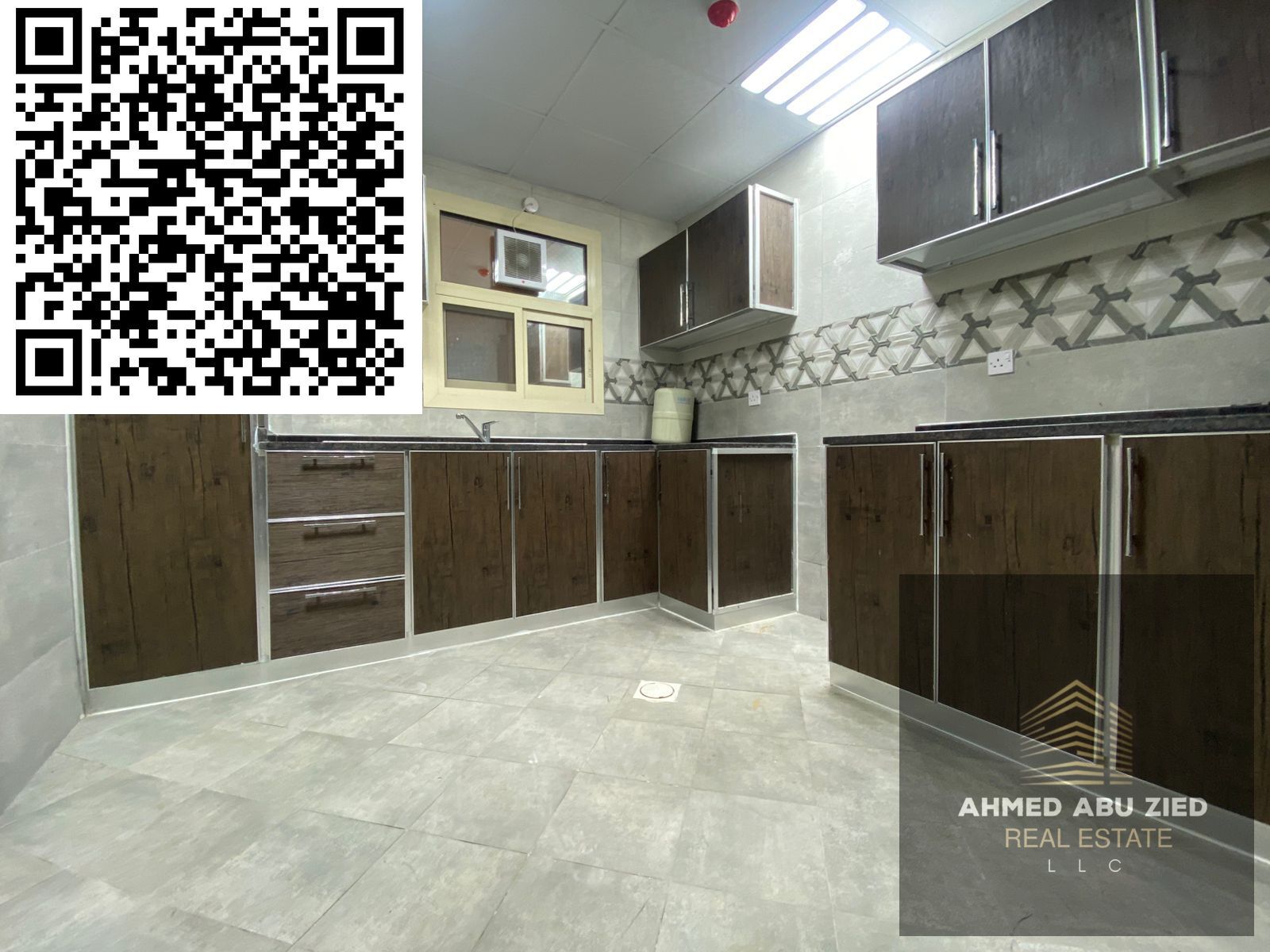 For comfortable living. . . a two-bedroom master apartment with a fully equipped kitchen in Rawda 3