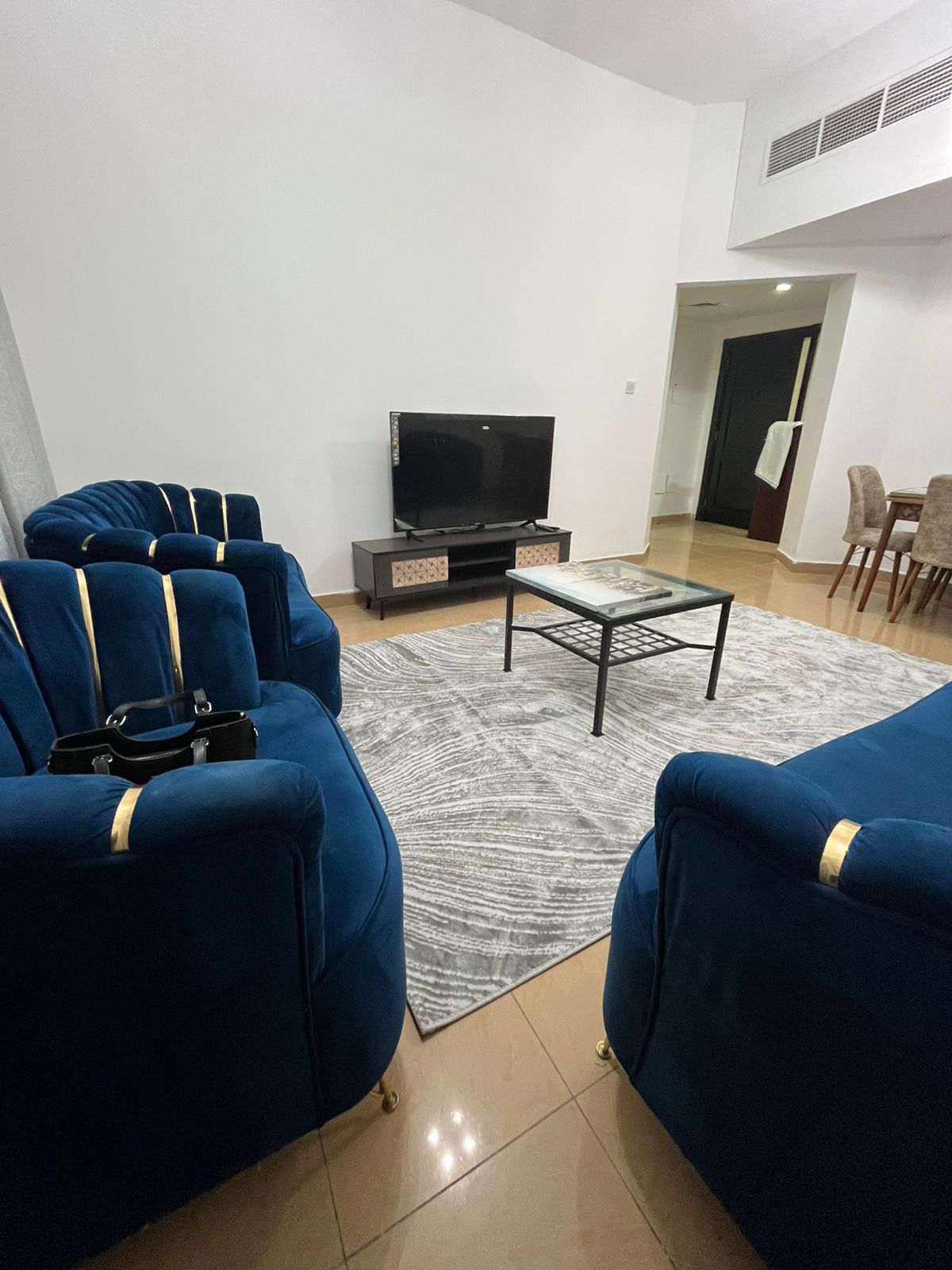 Brand New 1BR in Al Rumaila First Inhabitant | Private Parking | All-Inclusive + Internet | Near Corniche “”