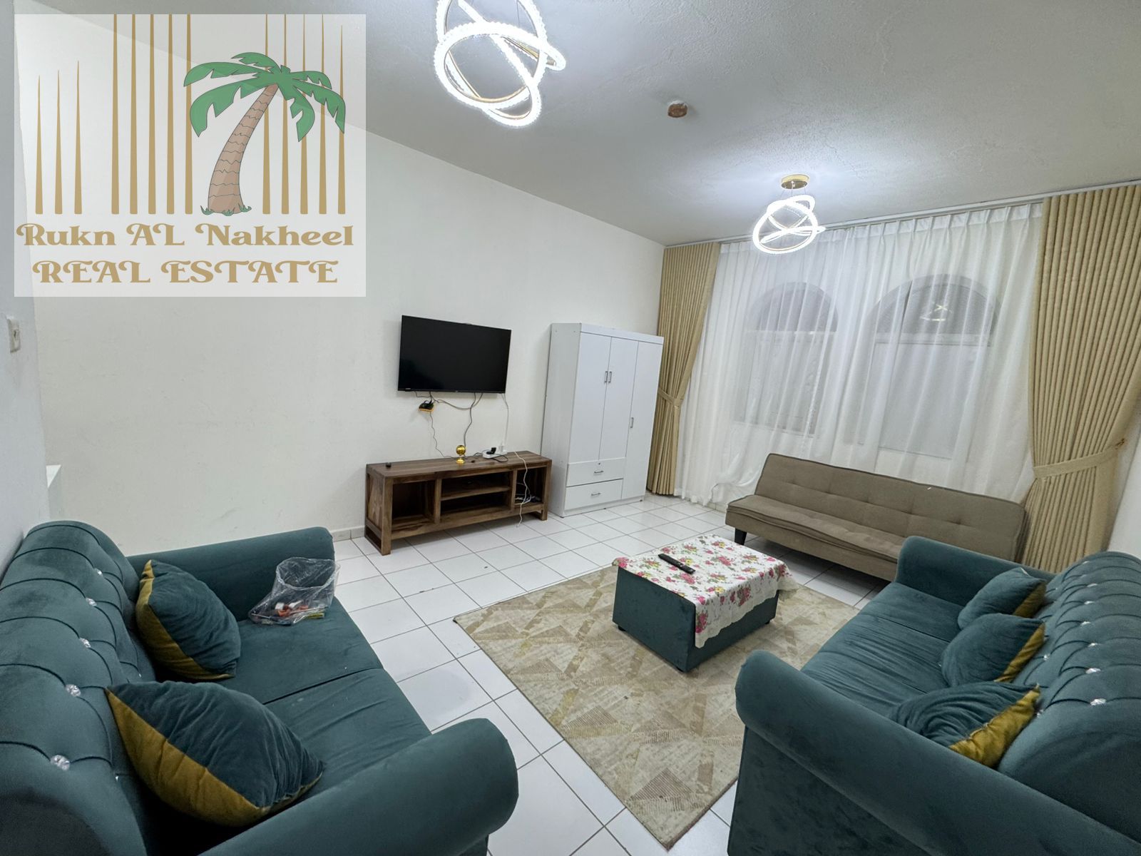 Fully furnished monthly 1bhk 1bath balcony with open view ready to move in good location for more details & information contact us