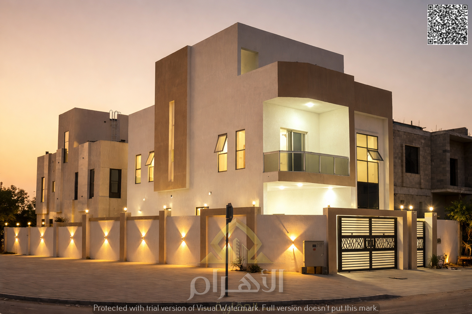 Luxury corner villa for sale in Al-Haliyo 2 | Two floors and a roof | 4 master bedrooms + maid's room at a competitive price including registration