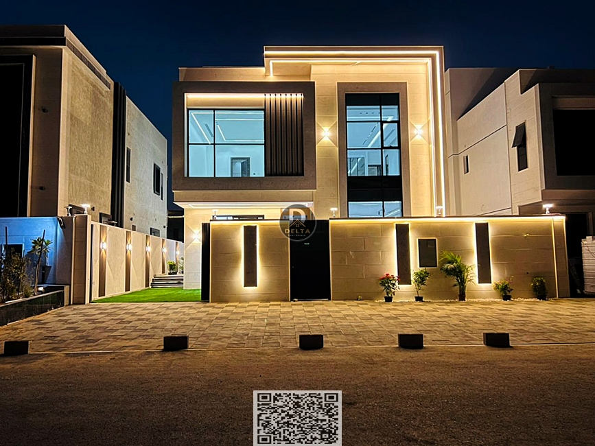 An opportunity to own a villa with modern designs and contemporary finishes in the Al Zahia area, in a strategic location close to Sheikh Mohammed Bin
