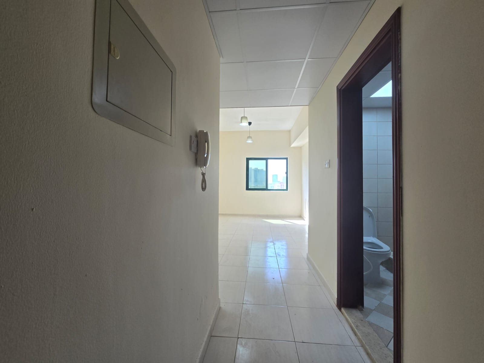 Brand new studio for annual rent in Al Rashidiya, Ajman, spacious, modern design, prime location near services and main roads