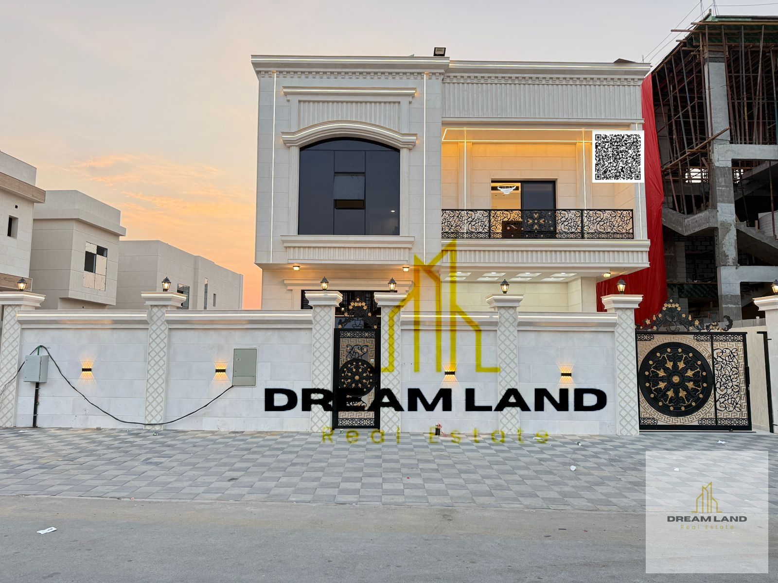 Including registration fees, water, elc and AC, Adorable villa, consists of 5 master bedrooms with built in wardrobes, rooftop and swimming pool,
