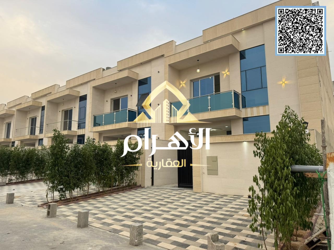 Luxury villa in Al Helio 2, Ajman, ready for immediate occupancy with high-end finishes and spacious living areas. Freehold ownership for all national
