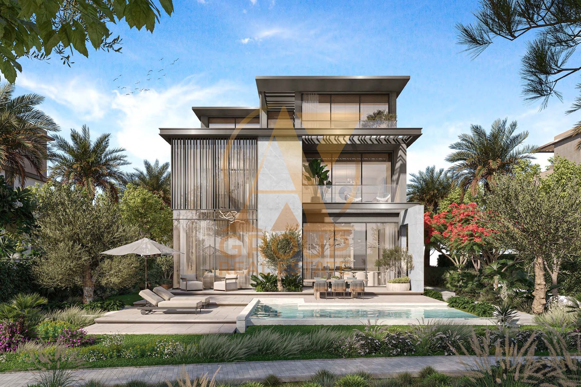 Luxury 4BR Medium Villa Type A | Corner & Single Row | G+2 | Nad Al Sheba Gardens 3