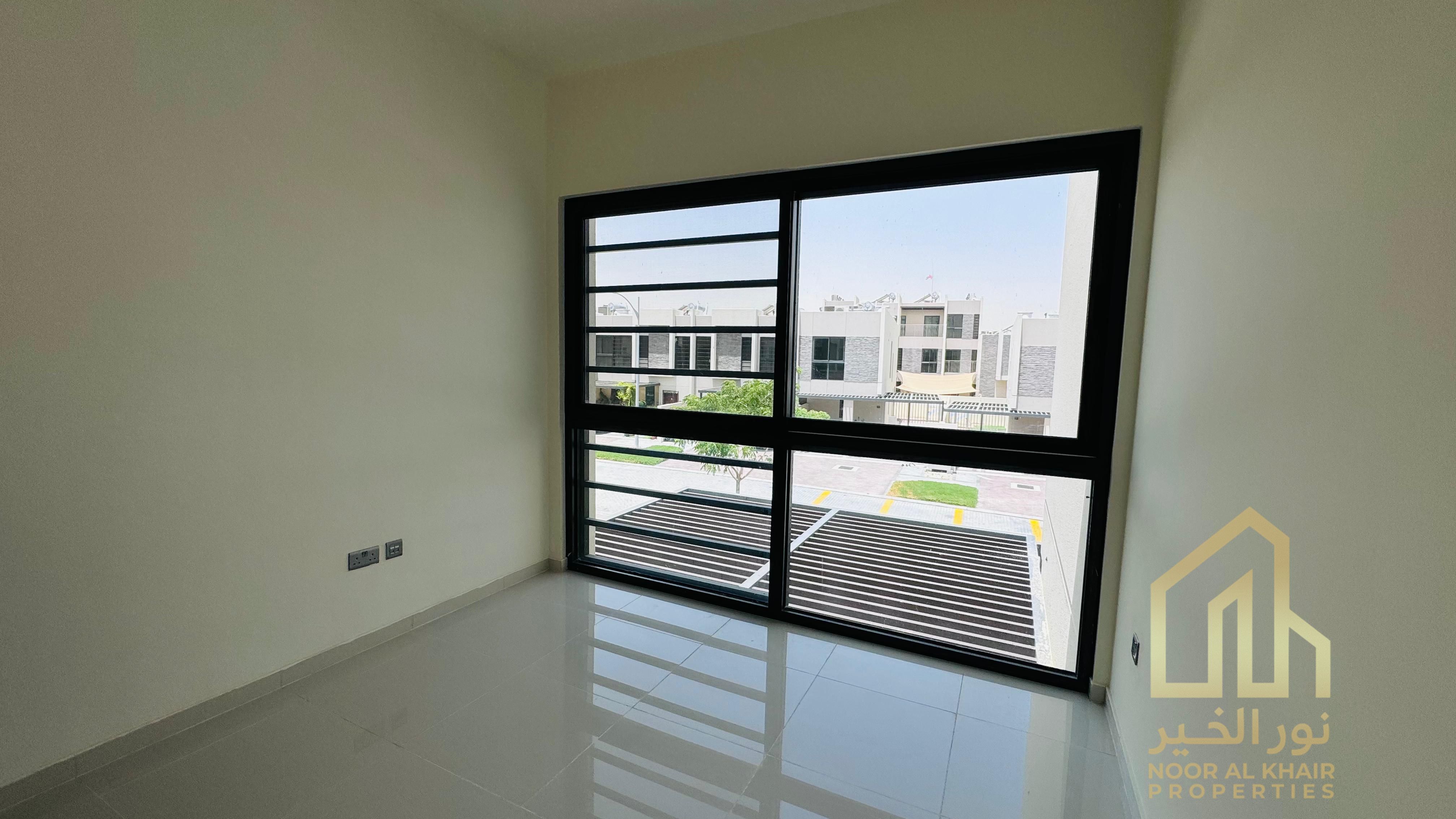 For Rent | 3-Bedroom Villa + Maid’s Room in Damac Hills 2 – Aster Cluster