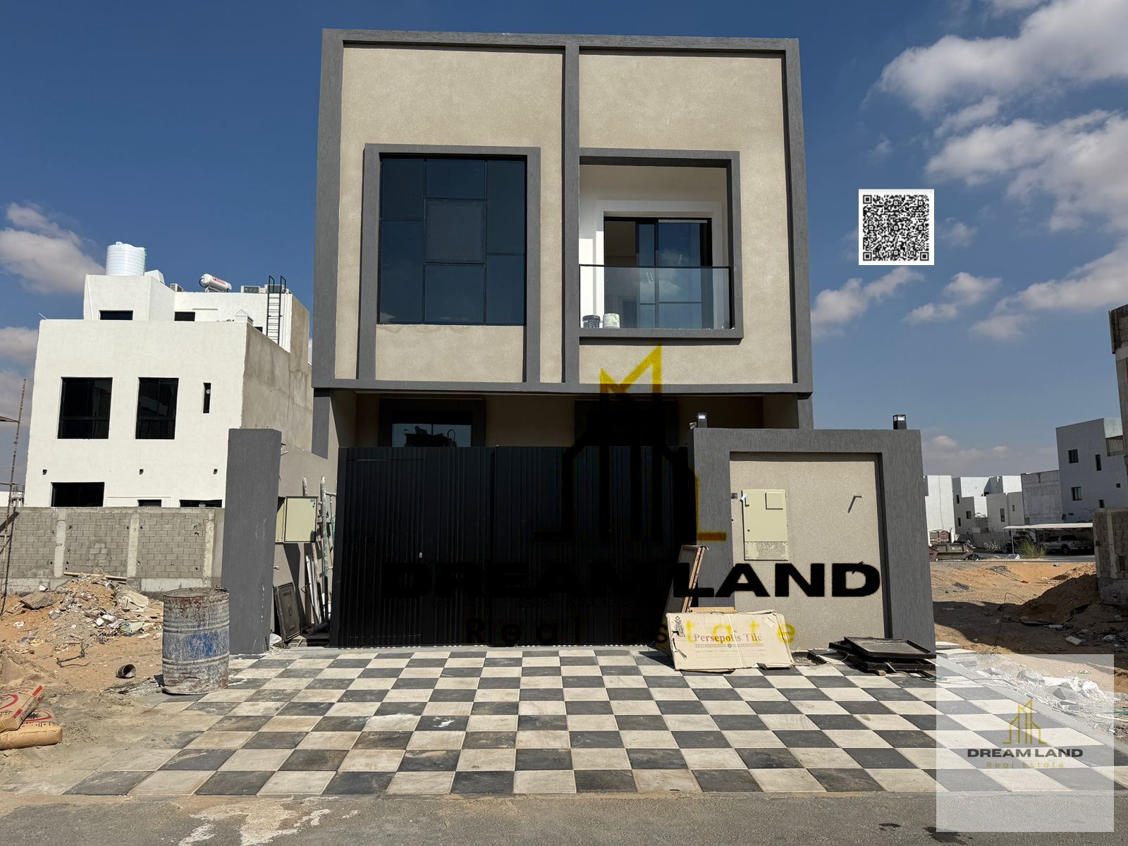 Including AC, Adorable town house, consists of 5 master bedrooms with built in wardrobes and rooftop, now for sale in upscale area