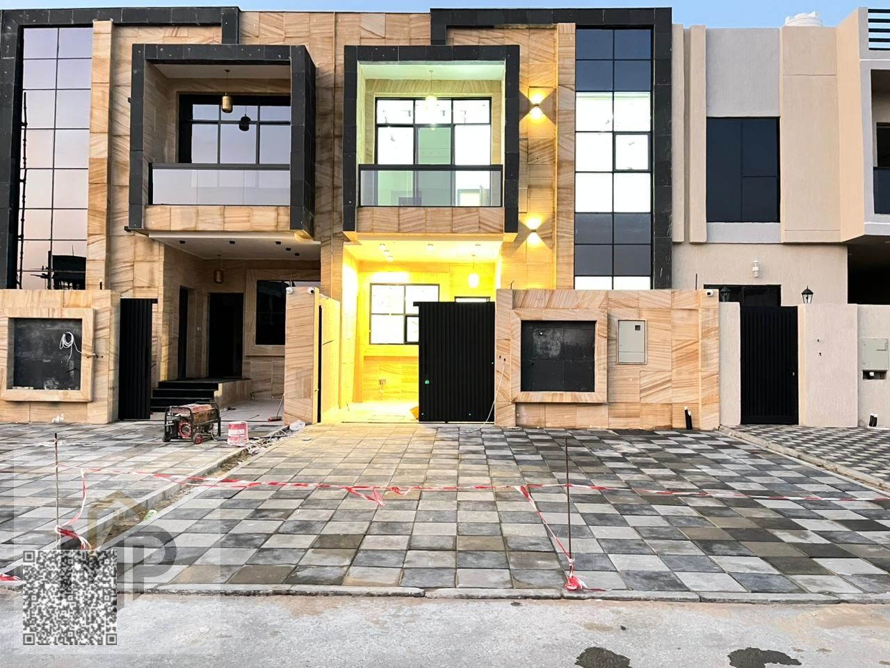 An oasis of comfort and luxury in Al Bahia: a luxurious villa at a price including registration and ownership fees.