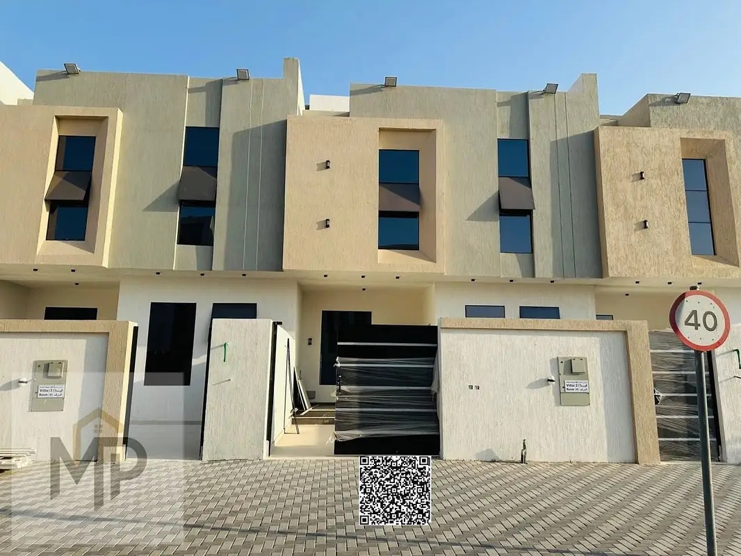 For Sale – Four-Bedroom Townhouse in Al Helio 1, Ajman | Built-up Area 3,180 sq ft | Includes Registration and Title Fees