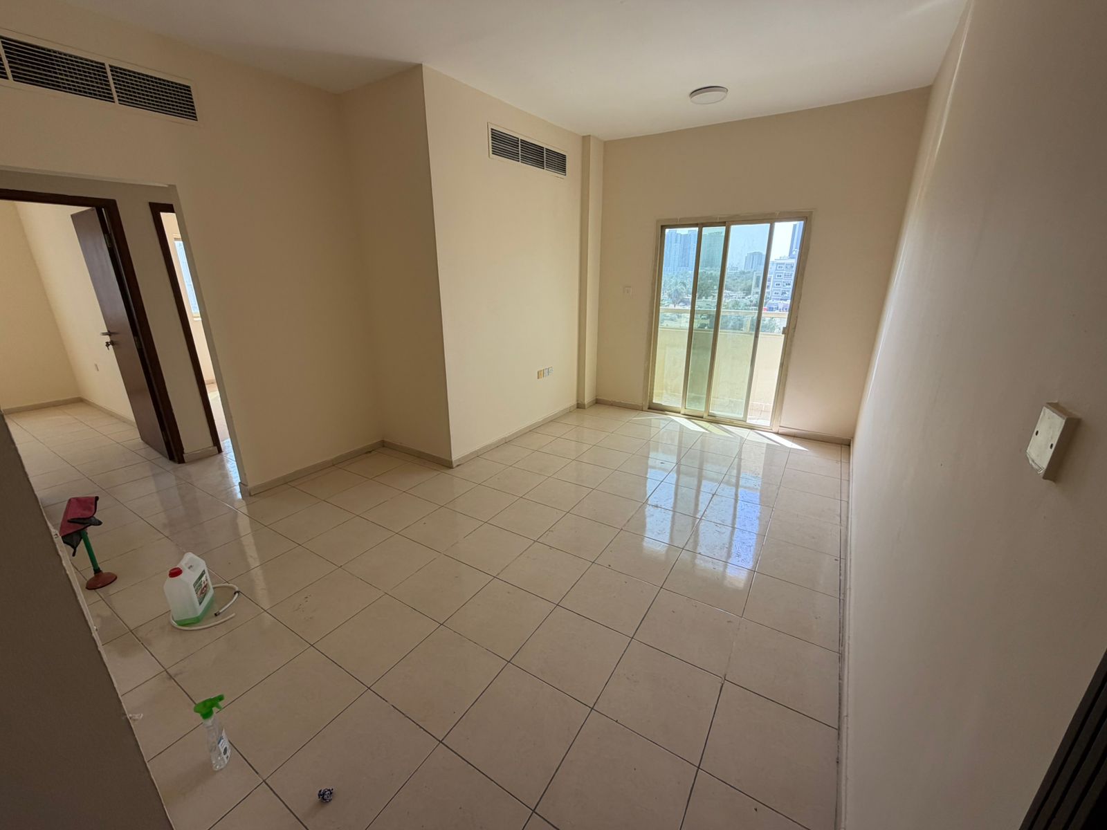 Two rooms and a hall for annual rent in Rashidia