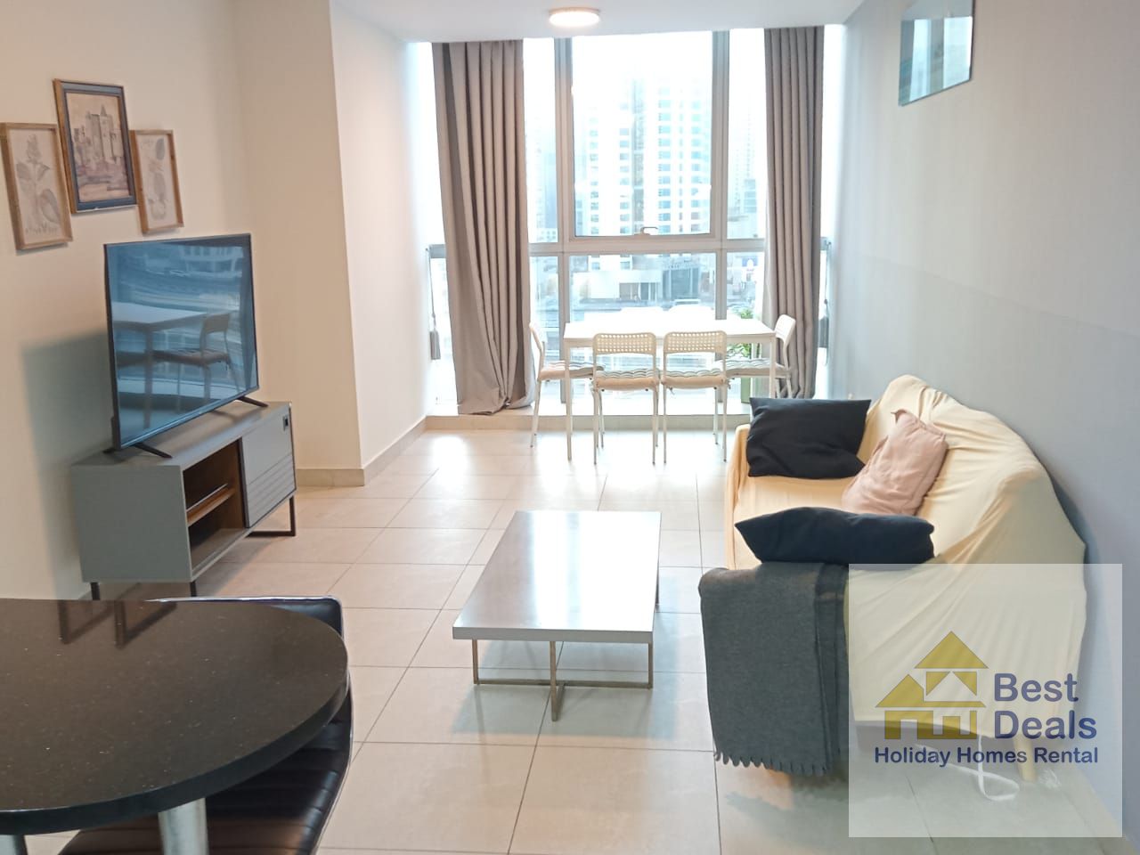 FULLY FURNISHED 1 BED APARTMENT FOR FAMILY