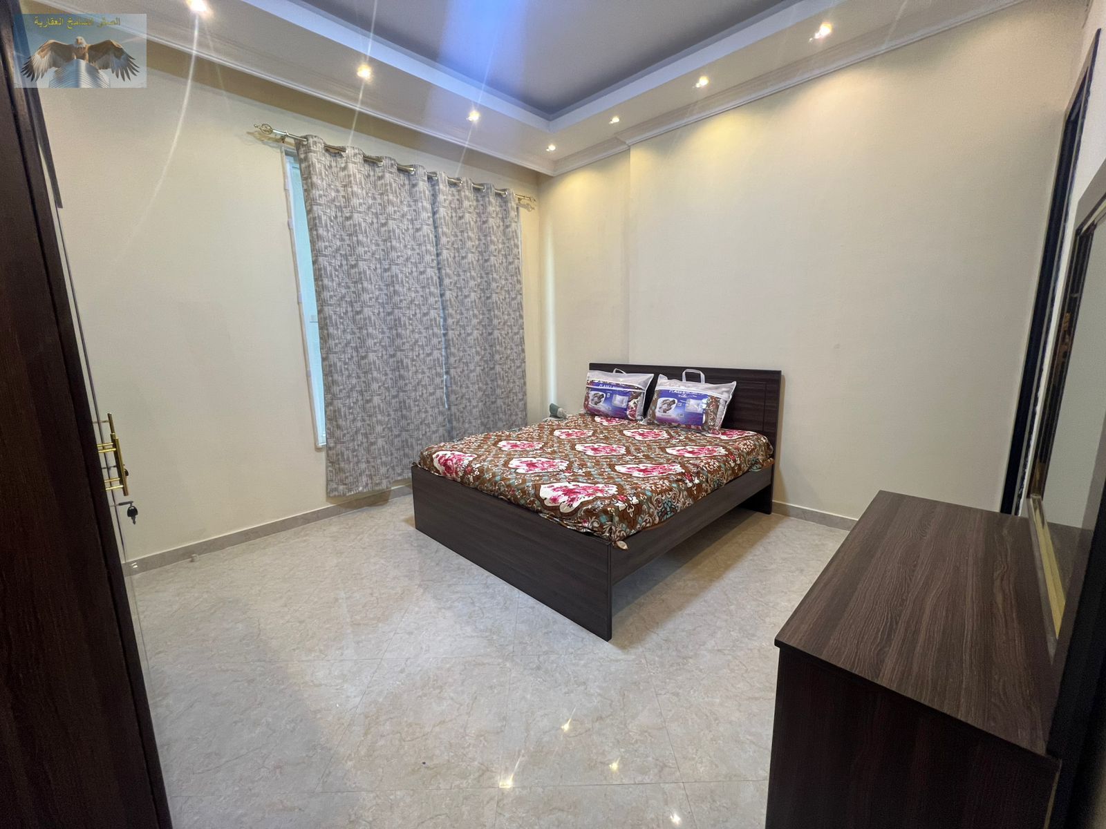 A golden opportunity for monthly rent in Al Rawda 3, Ajman. This three-bedroom apartment with a living room features brand new, excellent-condition