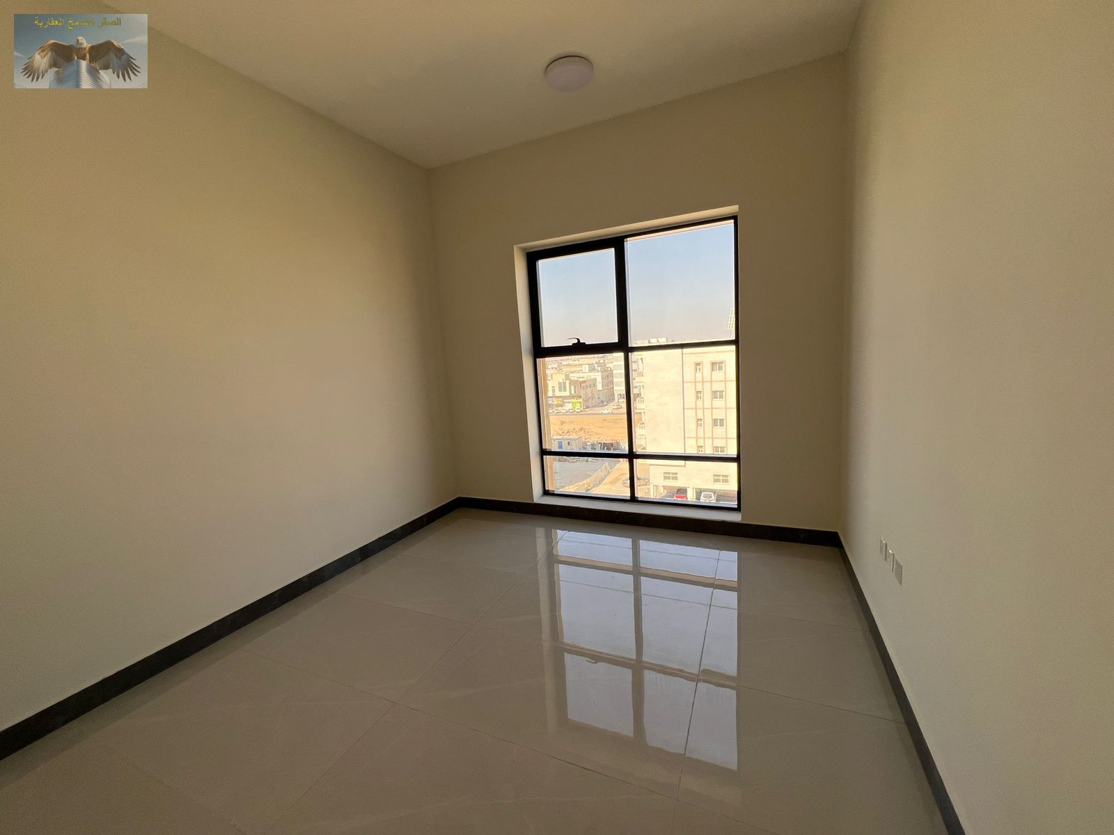 First tenant 1BR apartment in Al Jurf 3 behind Al Qabail Center 2 bathrooms high end finishing spacious layout annual rent