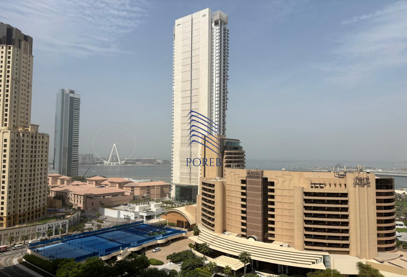Specious 2BR | Furnished | Partial Sea View
