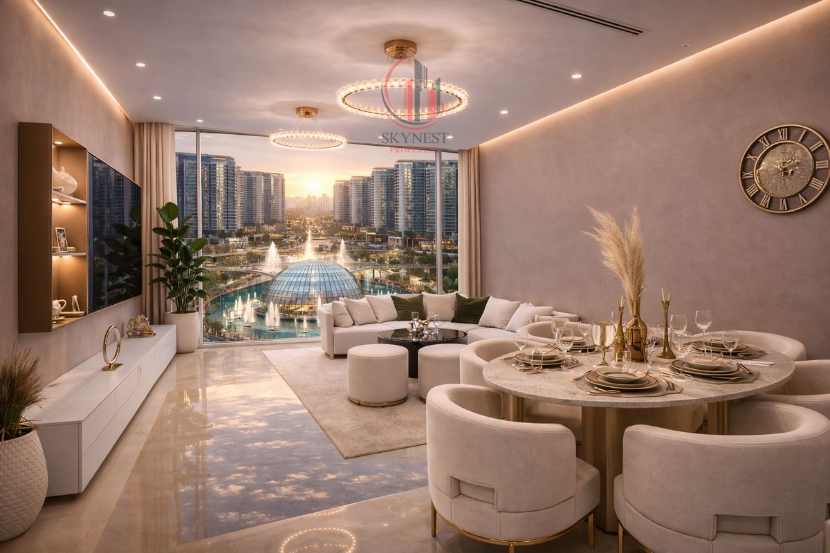 Furnished 3BR Apartment in a Full Lagoon Community in Ajman with 30% Discount