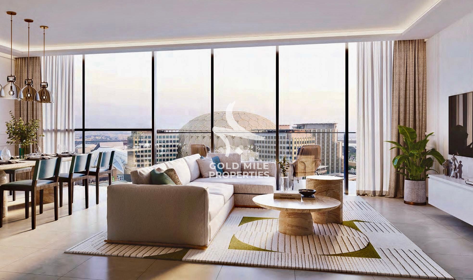 Furnished 2BR Apartment | Terra Woods Building 3 | Landmark & Pool Views