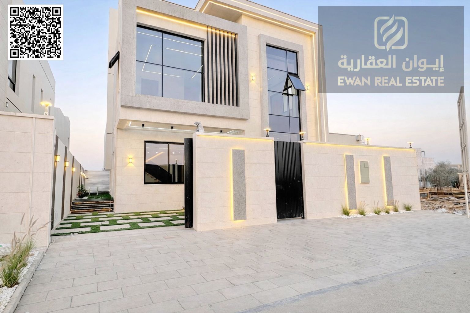 Luxury villa with private pool for sale in Al Zahia. Excellent and secure location, close to all main roads