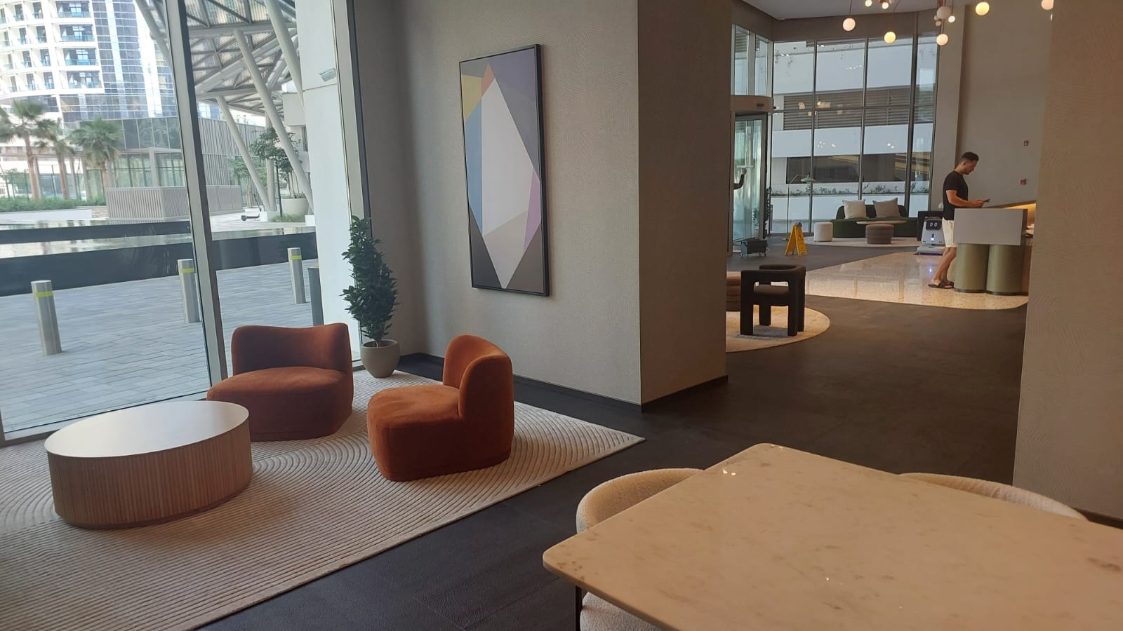 Peninsula Three - 1 Bed Room Brand New Apartment - Near Metro - Rent- 110-K - 2 chqs