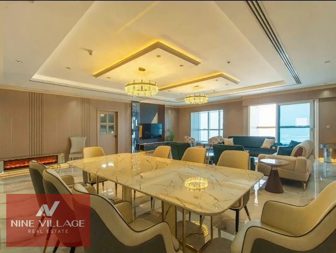 Sky-Level 4BR + Maid | Fully Furnished | Ultra-Luxury | Unrivalled Sea Views