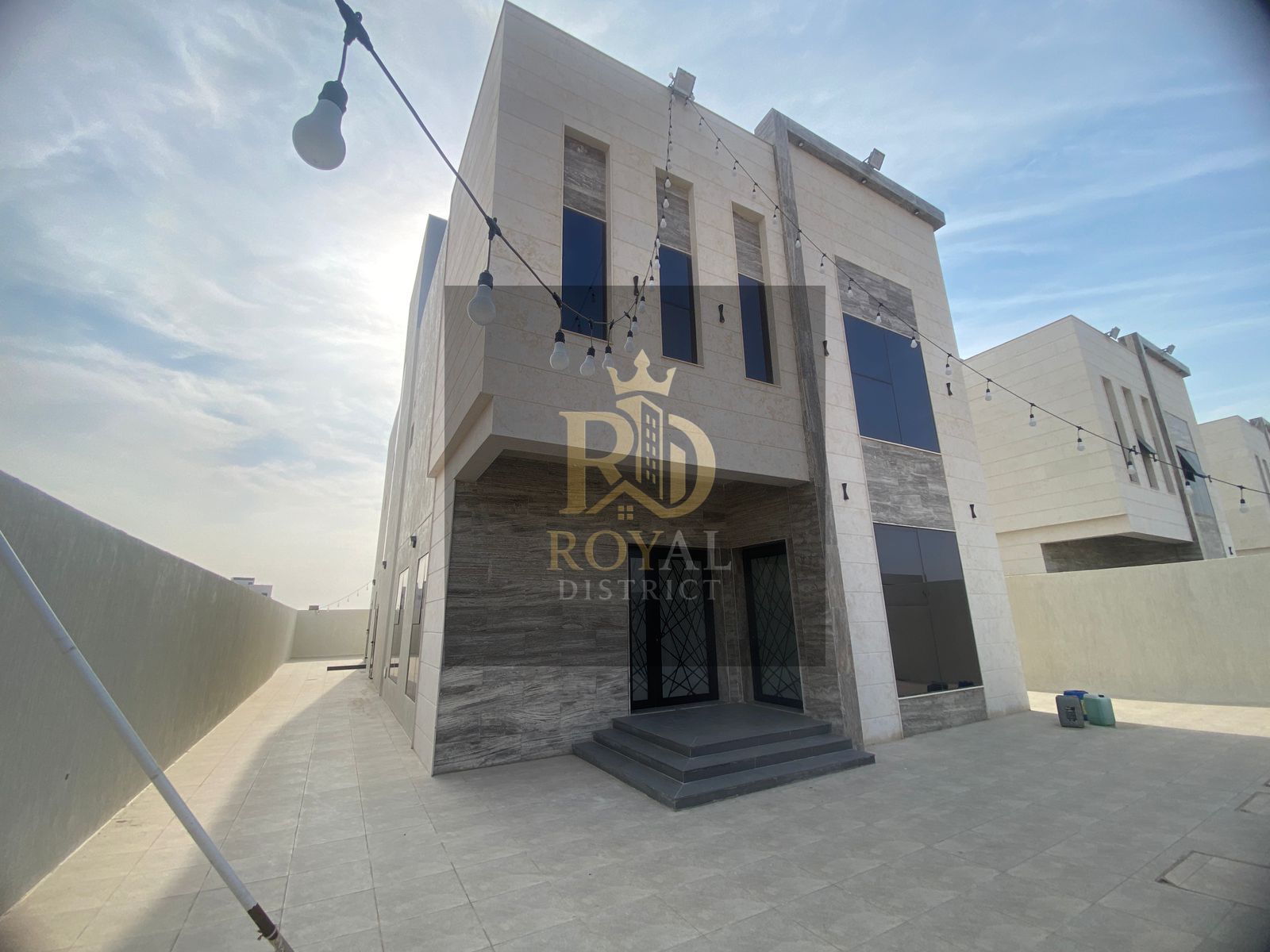 Hot Deal | Grand 5-Bedroom Villa with Majlis & Maid’s Room | Prestigious Location | Electricity Connected | Ownership for Arabs Only