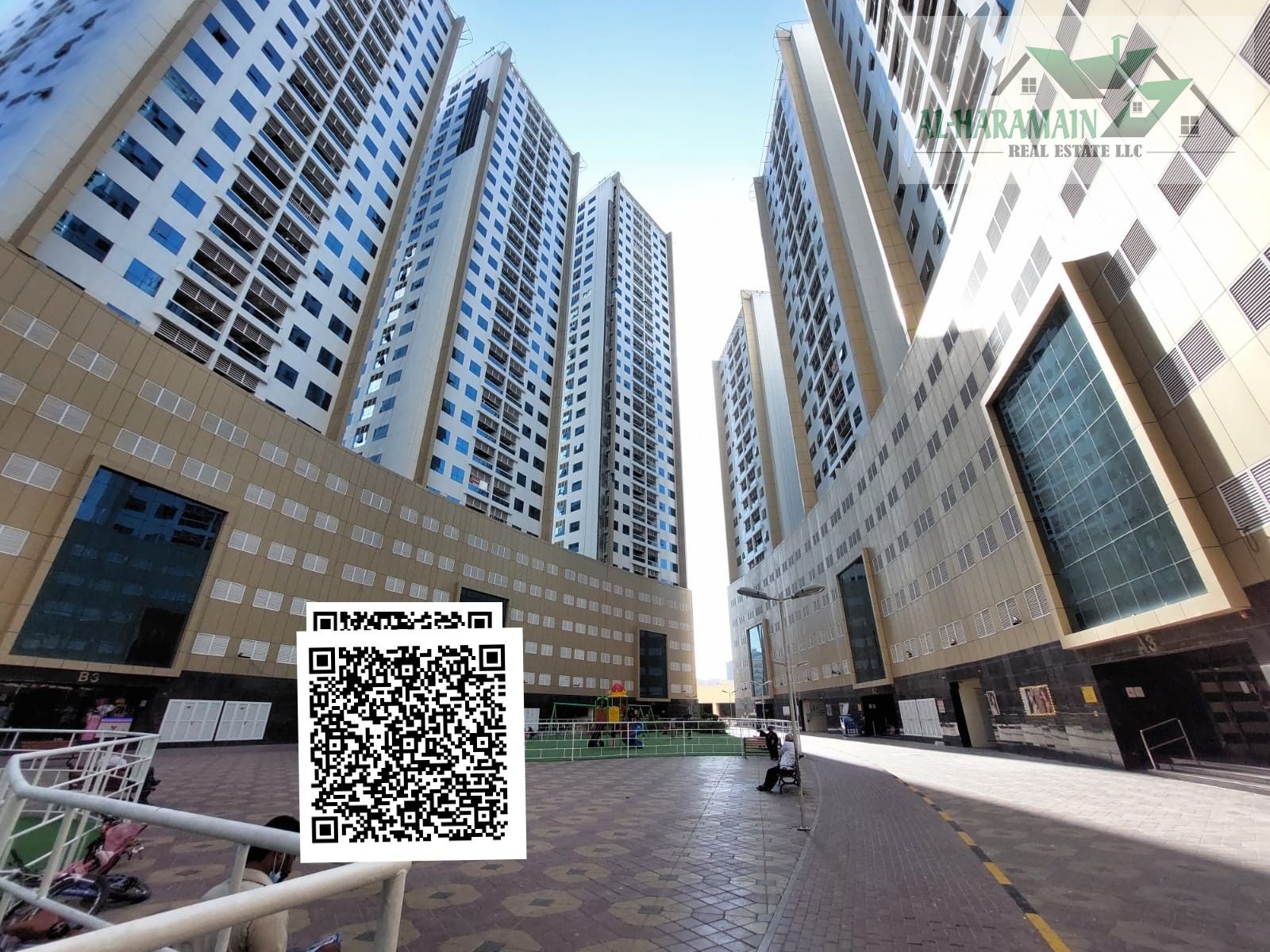 Studio for Rent in Ajman – Pearl Tower – AED 22,000 / Year With Parking