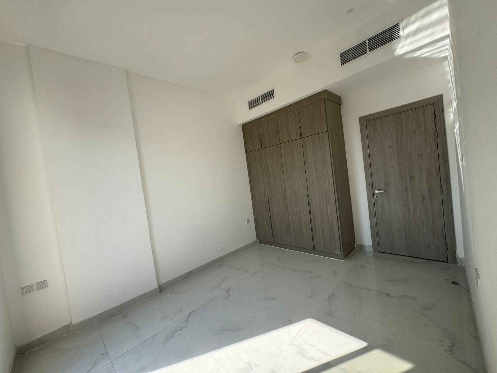 1 Bedroom + Living Room for Annual Rent Brand New Building – First Tenant Al Alia – Ajman Prime location on Sheikh Mohammed Bin Zayed Exit 2 Bathroo