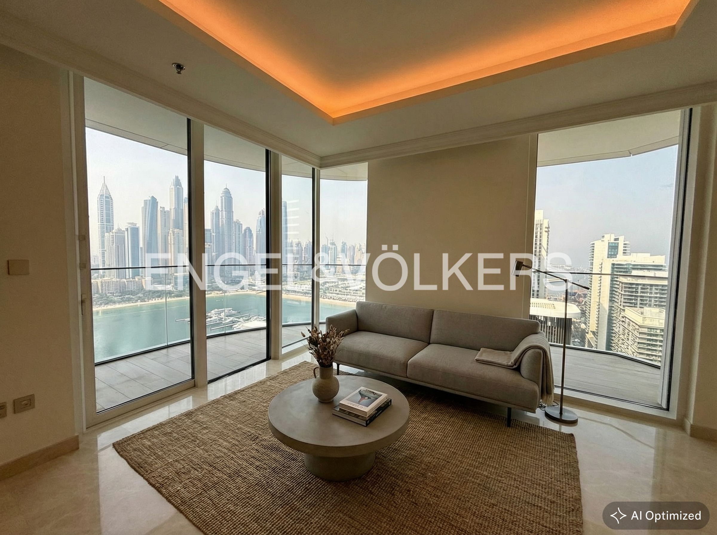 Marina Skyline View | High Floor | Beachfront Living