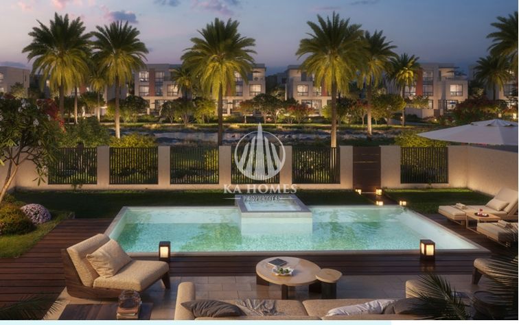 A villa with a completely different design, located within a unique and entirely different residential complex. Freehold ownership available to all na