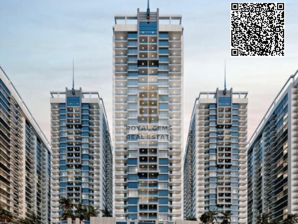 Own a beautifully designed two-bedroom apartment in Ajman Creek Tower, one of the most sought-after waterfront addresses in Ajman.