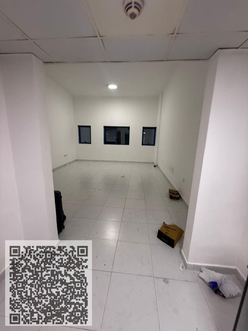 Studio apartment for monthly rent, unfurnished, in Falcon Towers. Very large space.