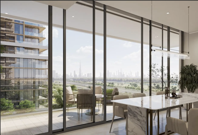 1BR Apartment | Sobha One Tower D | Golf & Skyline Views | Unfurnished