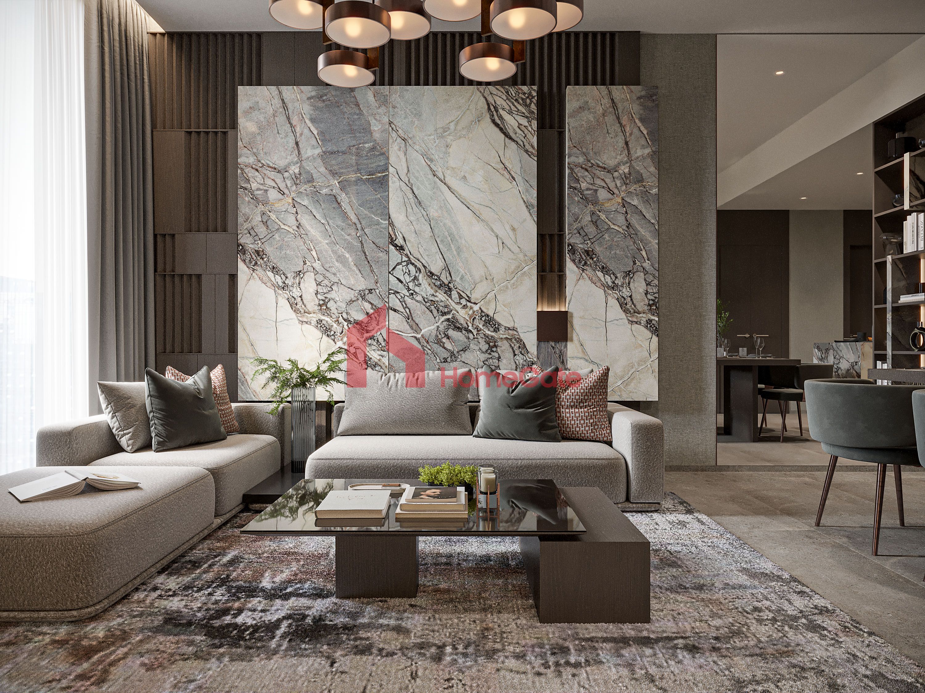 Luxury 2BR + Study | Semi-Furnished | Smart Home | Skyline View