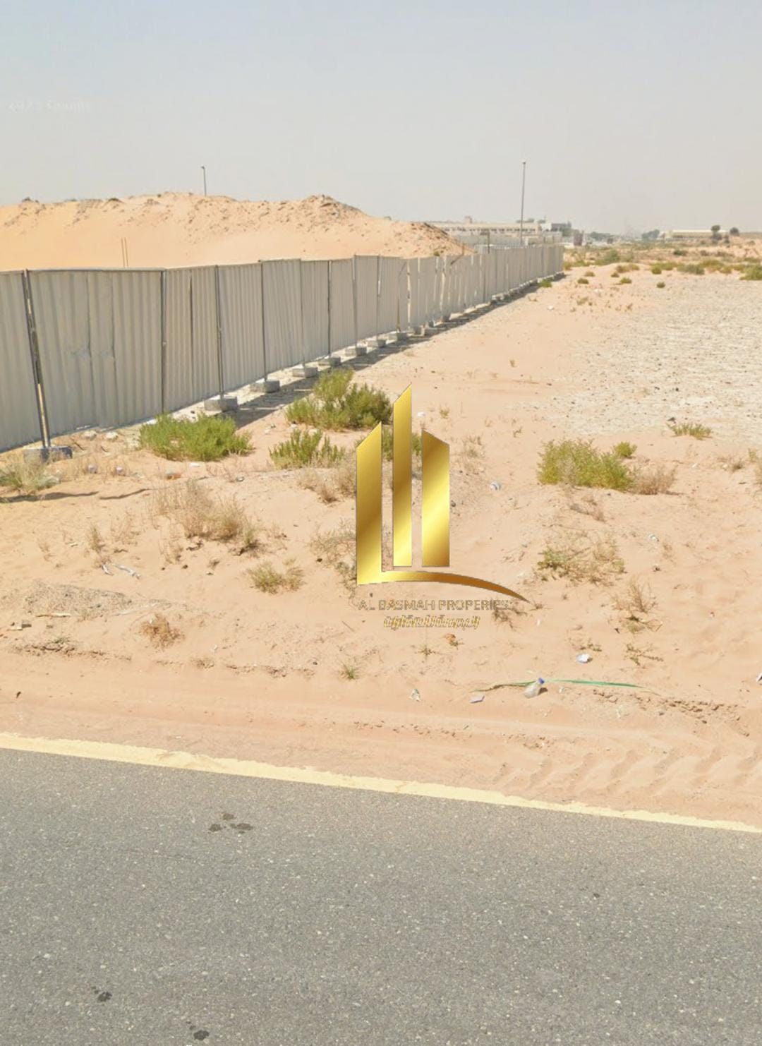 For sale: Fully fenced yard in Al Saja'a – Al Hanoo Al Jaleel area